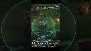 Emerald players #shorts  #leagueoflegends #summonersrift #jinx #riotgames #ranked #emerald
