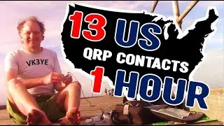 13 американцев за 1 час выполнили QRP-запрос из Австралии.
