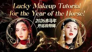 Lucky Makeup Tutorial for the Year of the Horse!