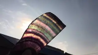 Natural fluorite decoration, natural original ecology