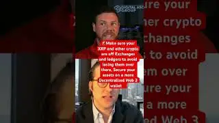 Make sure your XRP and other crypto are off Exchanges #crypto #ripple #xrp #cryptonews #xlm #xrpbtc