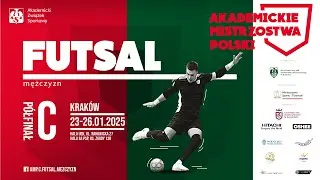 AMP w futsalu mężczyzn półfinał C 2025 grupa C: AKF Kraków - UP Sanok