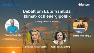 Debatt om EU:s framtida klimat- och energipolitik