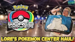 Lore's Pok&eacute;mon Center Haul & Staff Merch! - World Championships 2025