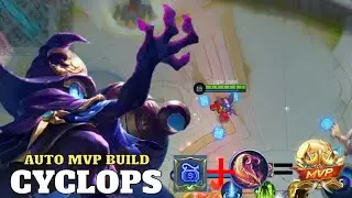 CYCLOPS AUTO MVP BUILD |CYCLOPS BEST BUILD 2021 | SOLO RANK PUSHING | MLBB