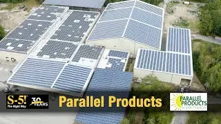 Recycling facility reduces energy costs with rail-less solar mounting for their metal roofs.