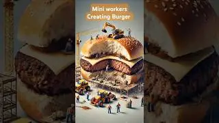 Tiny People Doing Big Jobs | #miniaturecooking | #miniaturefood | #funnyvideos | #youtubeshorts