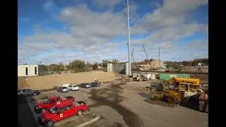 Anoka County Foley Blvd RR Bridge Time-Lapse (April 9, 2022)