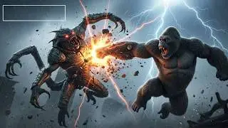The FURY Unleashed: KINGKONG vs Army of Mega Beasts (Ultimate War Scene)