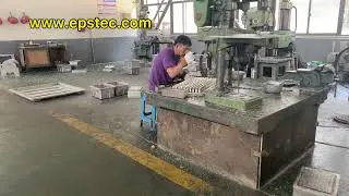 China EPS seeding tray mould under manufacturing