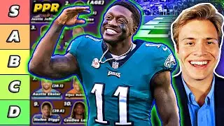 Top 12 Overall Fantasy Football Rankings & Tiers