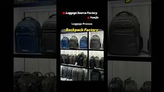 Luggage factory, more than 20 years of experience #LuggageFactory #BackpackFactory