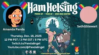 Panda & Seth plays | Ham Helsing from Fireside Games