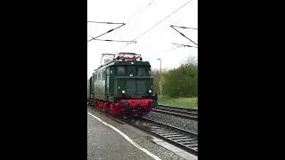 Mit E44 044 zum Bahnhofsfest in K&ouml;tzschau #shorts
