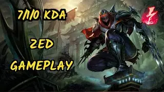 Redmercy (ZED) vs SYLAS - 7/1/0 KDA GAMEPLAY - NA Ranked DIAMOND