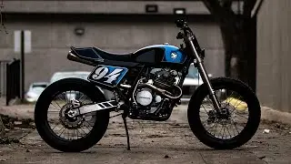 Кастомный Honda XR600R Street Tracker от RotaJG &mdash; шедевр стиля и производительности, созданный в ...