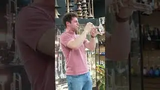 Playtesting the Schilke P7-4 Bb/A Piccolo Trumpet at J. Landress Brass - Abblasen Fanfare