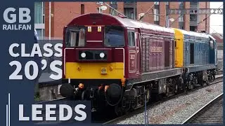 CHOPPERS - Class 20 Diesels Roaring Through Leeds - 07/07/2021