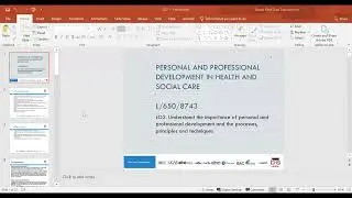 ATHE L4 DiHSC (AC) -Unit- Personal and Professional Development in Health and Social Care- LO2-(SK)