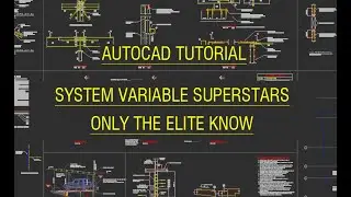 AutoCAD Tutorial - System Variable Superstars ONLY the elite know!
