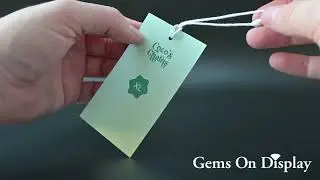 Custom Jewelry Hang Tags - Gift Tags