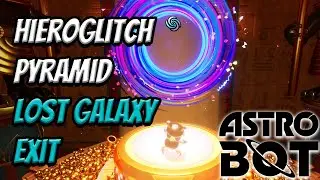 Hieroglitch Pyramid Lost Galaxy Exit Location - Rocket Pull Power Level Unlock Guide | Astro Bot