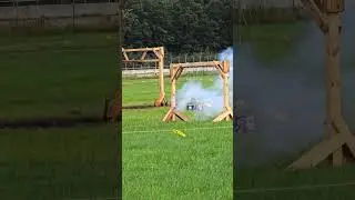 Whistling 1kg ground salute at pgi 2024 curiosity of Streets Pyro 🤘 #salute #pgi #fireworks