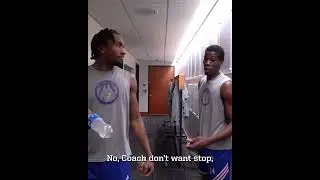 'I'm taking the shot. That's cash.' 🔥 (via @KansasBasketball/TT)