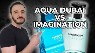 AL HARAMAIN AMBER OUD AQUA DUBAI - CZY WARTO?  / AQUA DUBAI VS  LOUIS VUITTON IMAGINATION