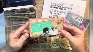 Index Card a Day Challenge - Week 3 | ICAD 2025 #icad2025