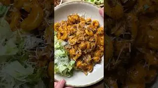 I accidentally made fancy hamburger helper