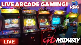 Saturday Night 90's Arcade Gaming LIVE! | Mortal Kombat, Killer Instinct & More