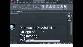 CAD Practical No.14 Prepare a template for your institute with title block and institute logo.