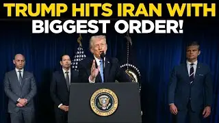 TRUMP SPEECH LIVE | President Makes Emergency Announcement Regarding Iran | US News Live