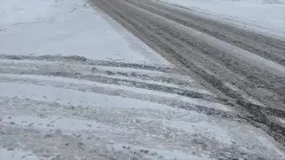 One week after massive I-196 pileup, road crews battle extreme cold and lake-effect snow