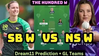 SOB W VS NOS W Dream11 Prediction|Southern Brave W vs Northern Superchargers W |The Hundred Women 