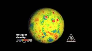 GRAIL's 'Bouguer' Gravity Moon Map