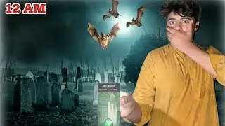Testing 3 Scary Ghost Detector Apps at 12 AM in Haunted Qabristan | The End Will Shock You! 😱