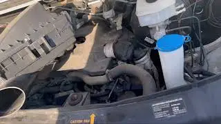 Engine Oil and Filter Change  DIY Sprinter Dodge, Mercedes Benz, Winnebago View, Itasca Navion
