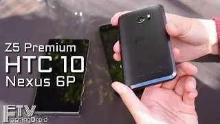 HTC 10 vs Nexus 6P vs Z5 Premium Speaker Comparison, Boomsound?