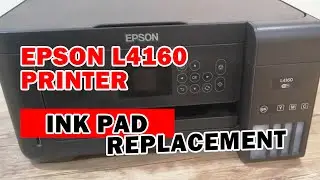EPSON L4160 INKPAD REPLACEMENT | PRINTER INK LEAK | SIR MELL TV