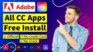 Как получить 100% рабочую пробную версию Adobe Creative Cloud All Apps без кредитной карты