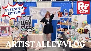 The Good, The Bad, and The Ugly of Selling my Plushies at POPcon Indy - FULL Artist Alley VLOG