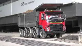 VOLVO FMX DUMPTRUCK 10X8 DPS TEST FULL LOAD
