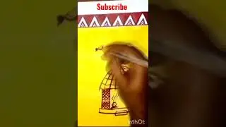 Tribal Art #shorts #ytshorts #YouTubeshorts #tribalart #sutar_art_and_crafts