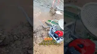 Mini Gold mining Machine😁😁😁#shorts #viral #gold #machine