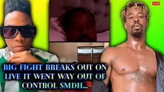Shamar Long Distance Lover Crazy Chicago Gets Into Big Fight On Live IT GOT WAY OUT OF CONTROL SMDH