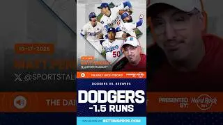 Pick of the Day: FREE MLB Bet for Brewers vs. Dodgers! #shorts