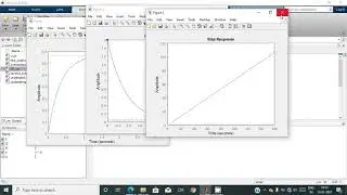Time Response Analysis of First order and Second order systems Using Matlab. Control System Lab.