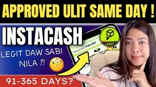 INSTACASH- APPROVED ULIT! LEGIT DAW? Pero OKAY BA SAINYO? HMmmmm